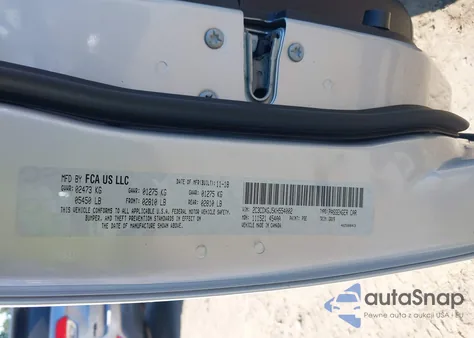 2019 Dodge Charger Scat Pack Rwd z USA, uszkodzony, nr VIN 2C3CDXGJ5KH554002